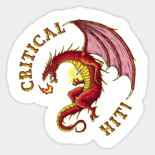 CRITICAL HIT! Sticker